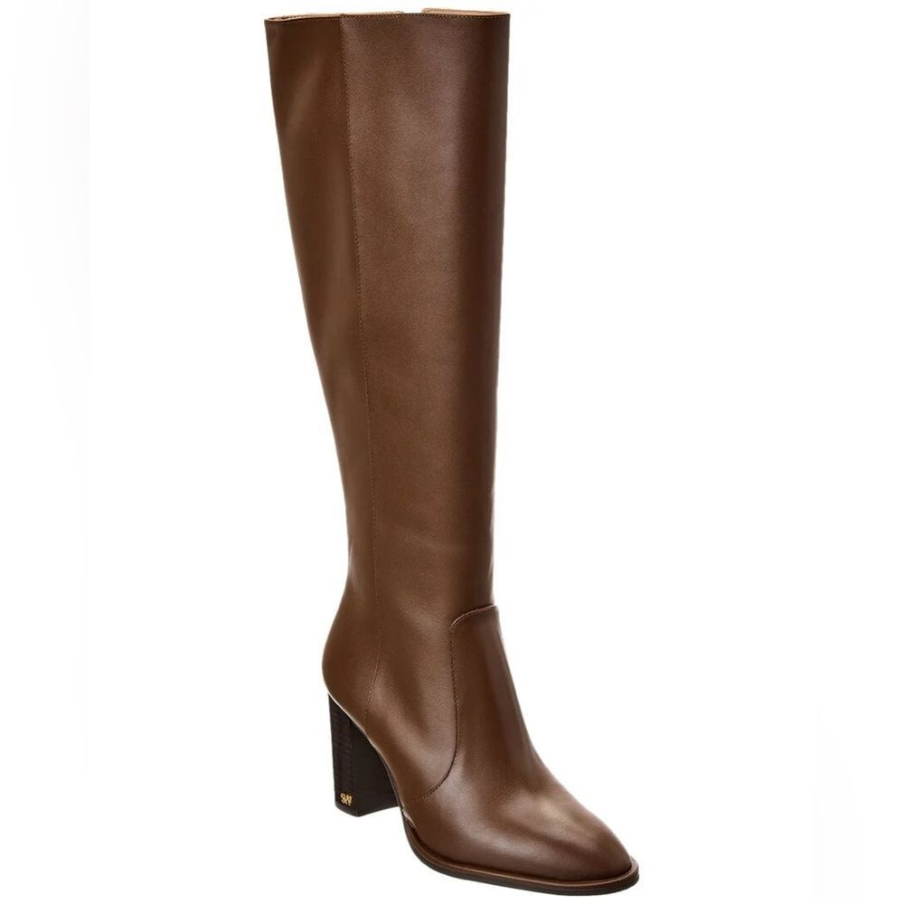 Stuart Weitzman Ryland Zip 80 Leather Knee-High Boot